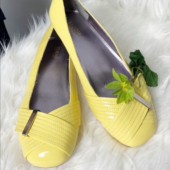 Bijou New York Yellow Flats - Picture 1 of 8